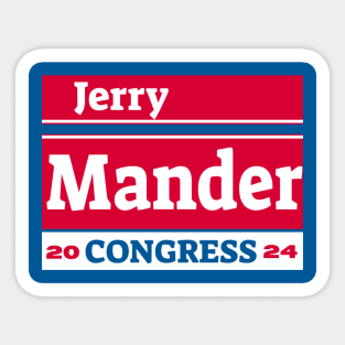 Jerry Mander 2024 Sticker